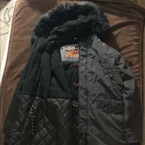 Superdry Microfiber Parka
